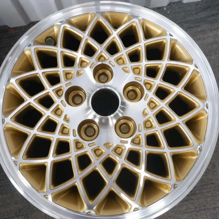 Felga po toczeniu CNC — lustrzany polerowany rant