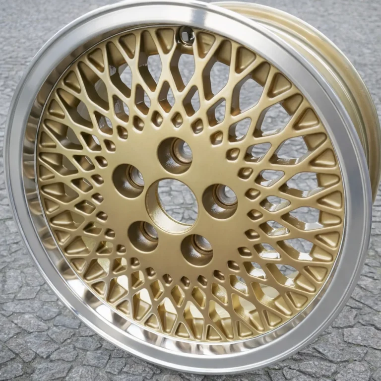 Felga po toczeniu CNC — lustrzany polerowany rant