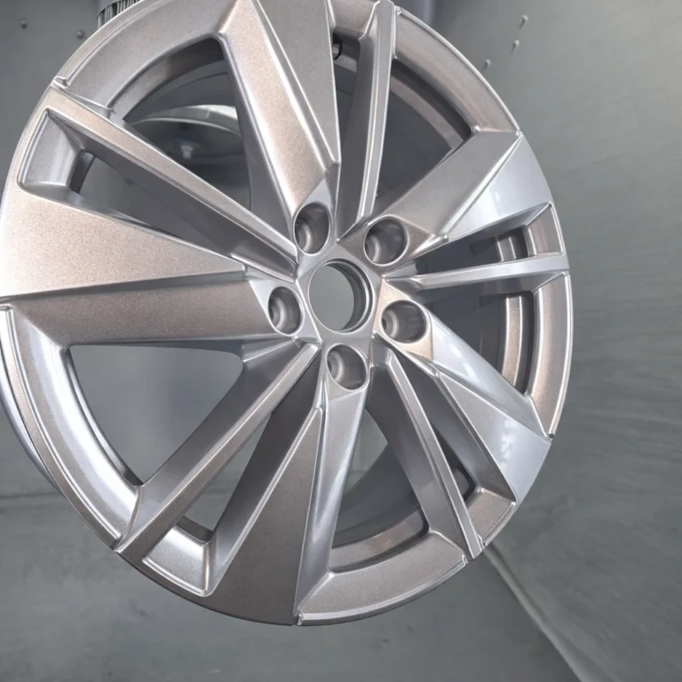 Piaskowanie felgi aluminiowej przed renowacją